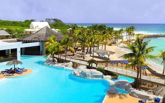 Apartmán Romantique Et Bel Appartement En Bord De La Mer, Piscine Surveillee Et Belle Plage A 50M Saint-Francois